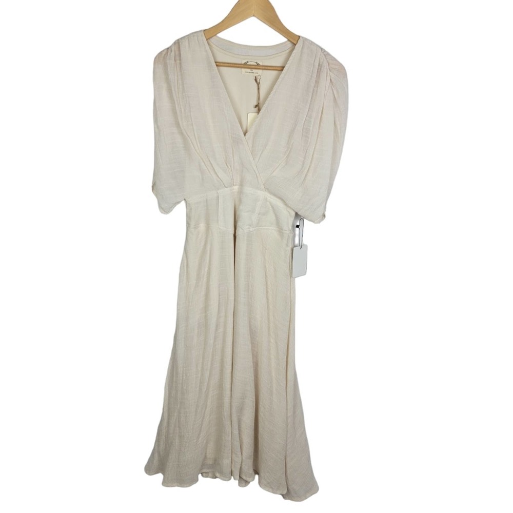 Joyfolie Mia Joy Katia Dress in Ecru XS